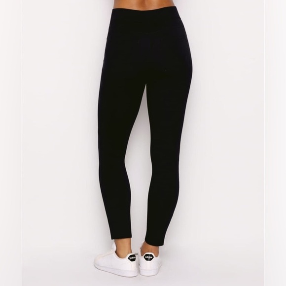 New SPANX The Perfect Black Pant Ankle 4-Pocket NWT Casual Women’s Medium Petite - Picture 2 of 12